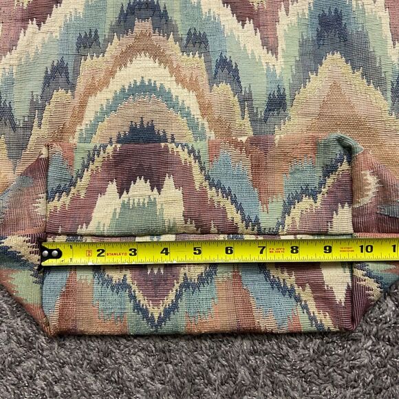 Handmade Tapestry Tote Bag 9.5x6x13 Upcycle Recycle Reusable Shopping Bag - Picture 6 of 9